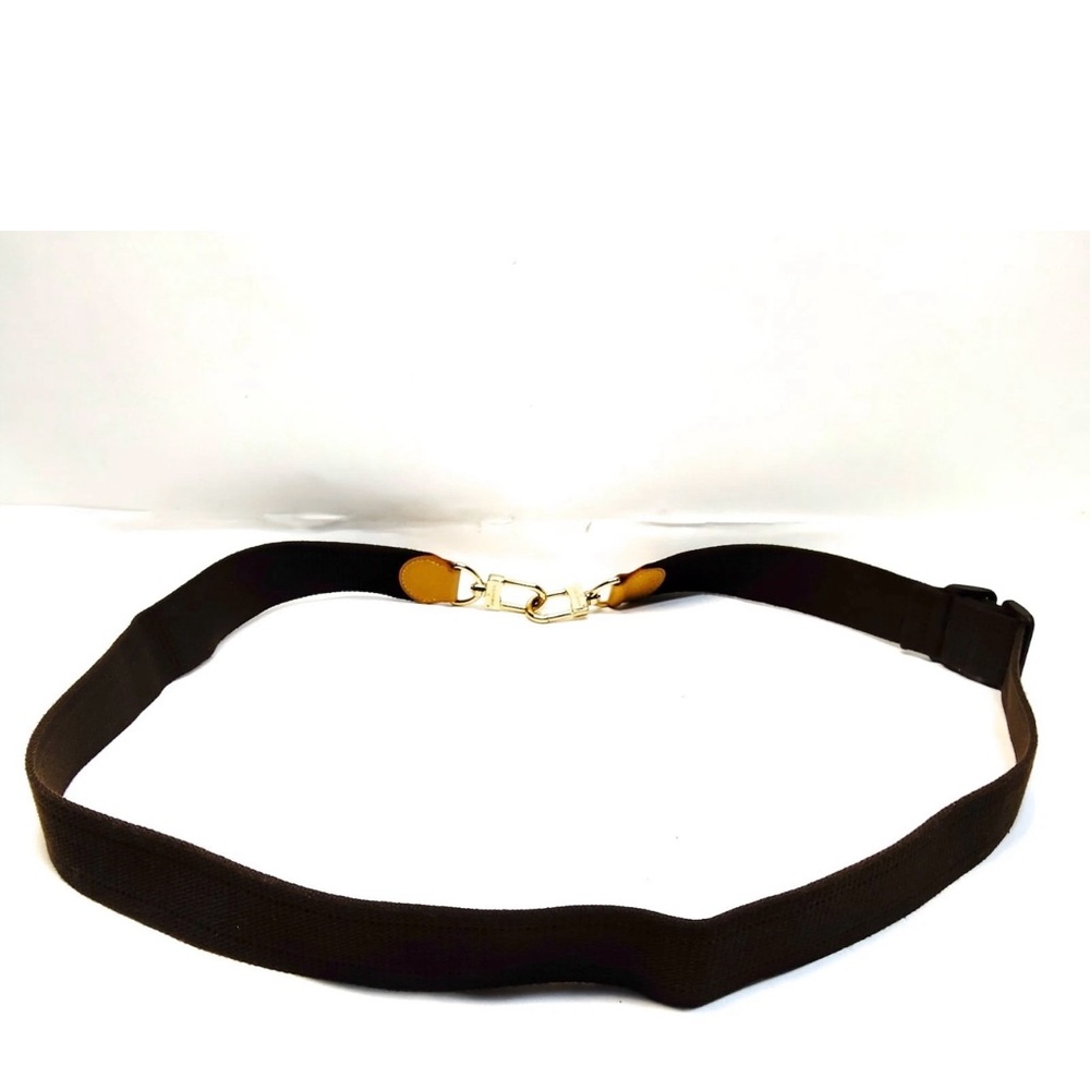 Louis Vuitton Brown and Gold Strap - Picture 3 of 9